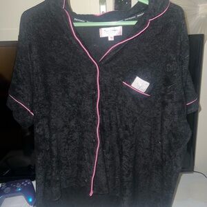 Juicy Couture Black Sleepwear with Pink Accents